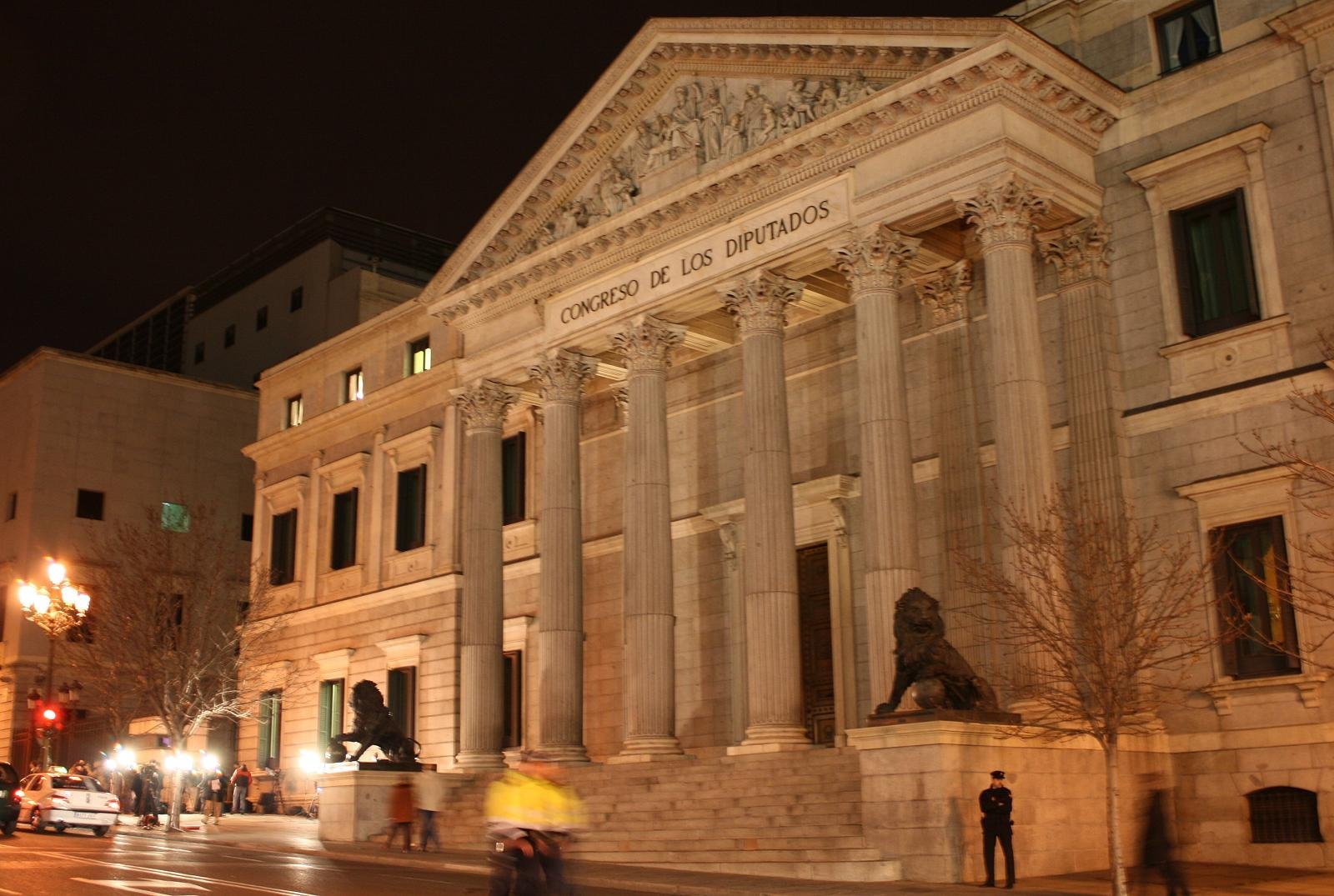 Congreso de los Diputados, Spain's parliament building in Madrid