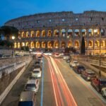 the Colosseum in Rome (illustrative).